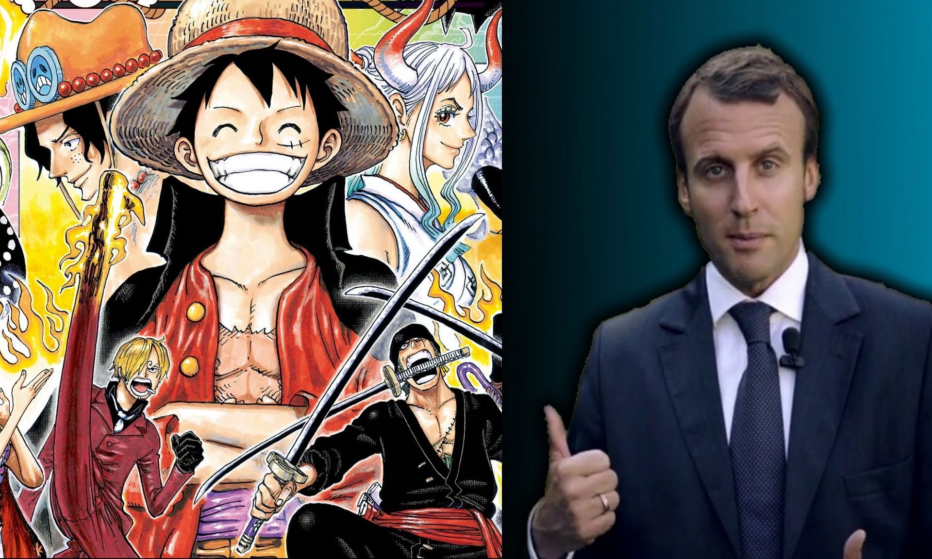 One Piece Referenced By Emmanuel Macron In Latest Tweet