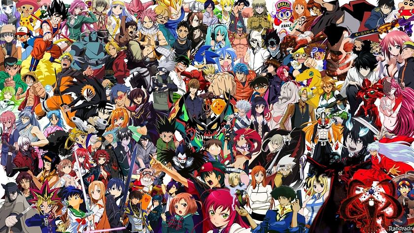 Using The God Arcs, All The Characters Together With, all anime together HD  wallpaper