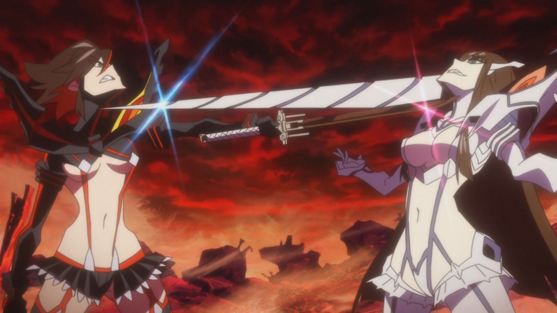 Ryuko vs Satsuki (Image via Studio Trigger)