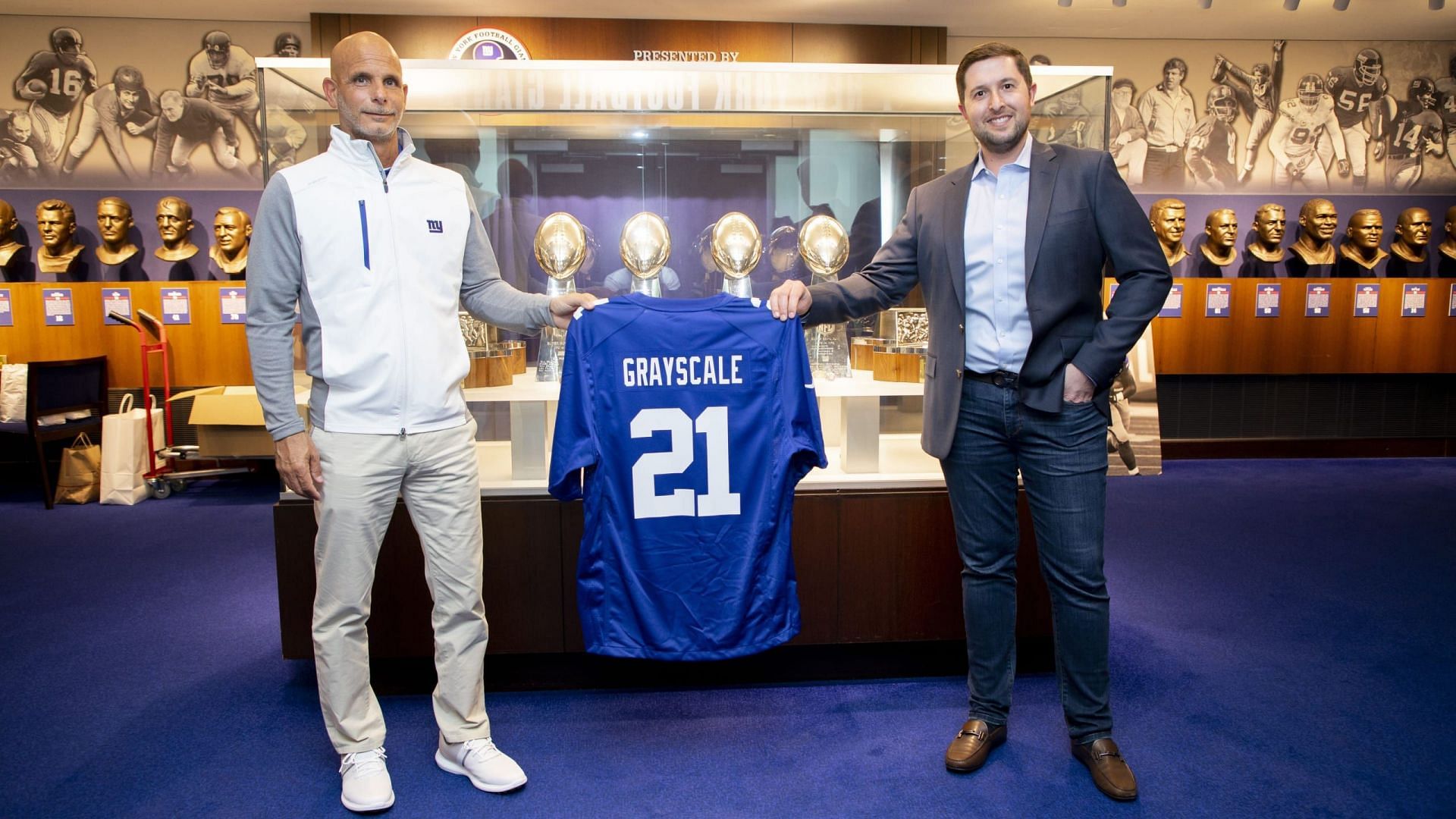 New York Giants partner with Grayscale Investments for first crypto sponorship