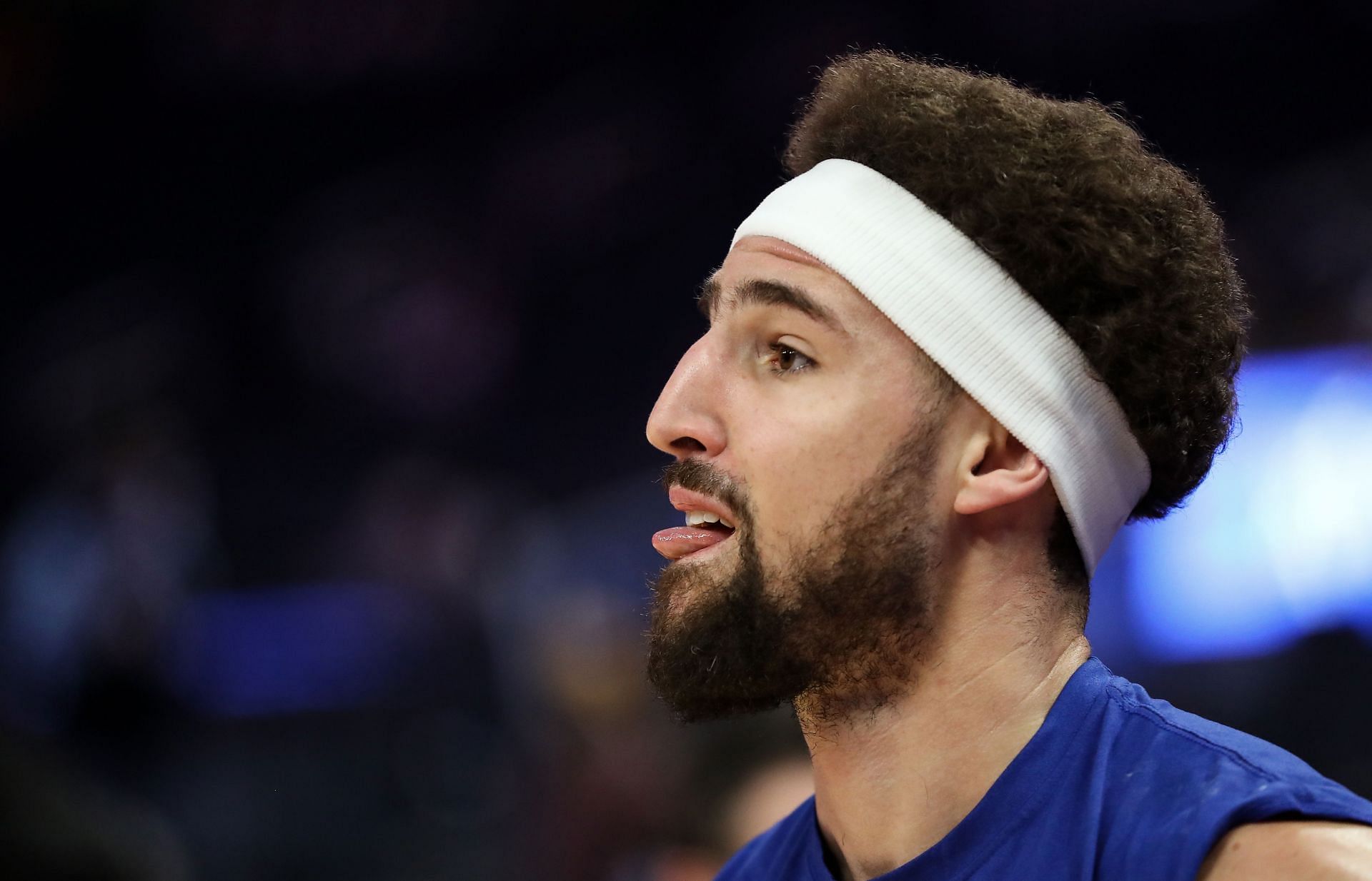 Golden State Warriors wing Klay Thompson is out for tonight's game against the Spurs