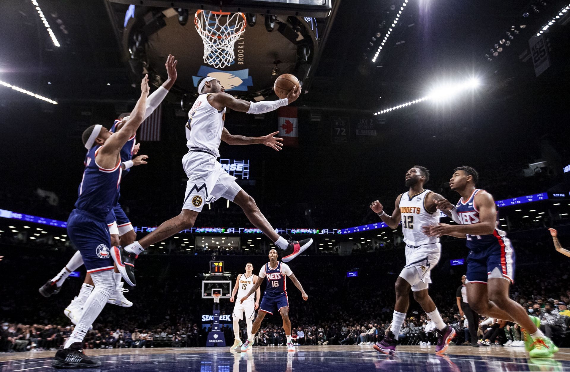 Denver Nuggets v Brooklyn Nets