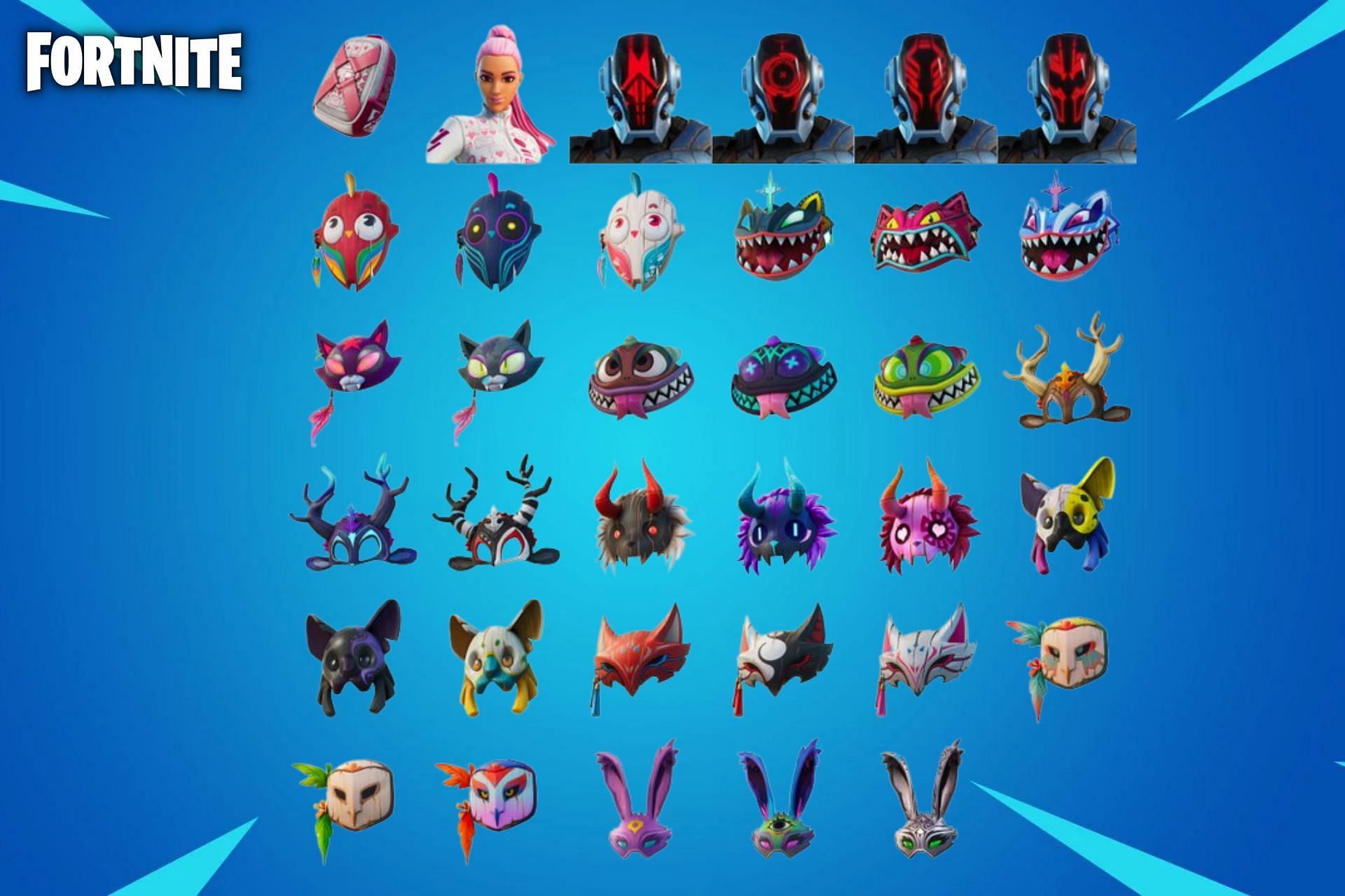 Gamers can claim all the Haven Masks in Chapter 3 Season 1 (Image via Sportskeeda)