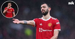 "People want to complain and want to make stories around us" - Bruno Fernandes responds to reports of Harry Maguire rift at Manchester United