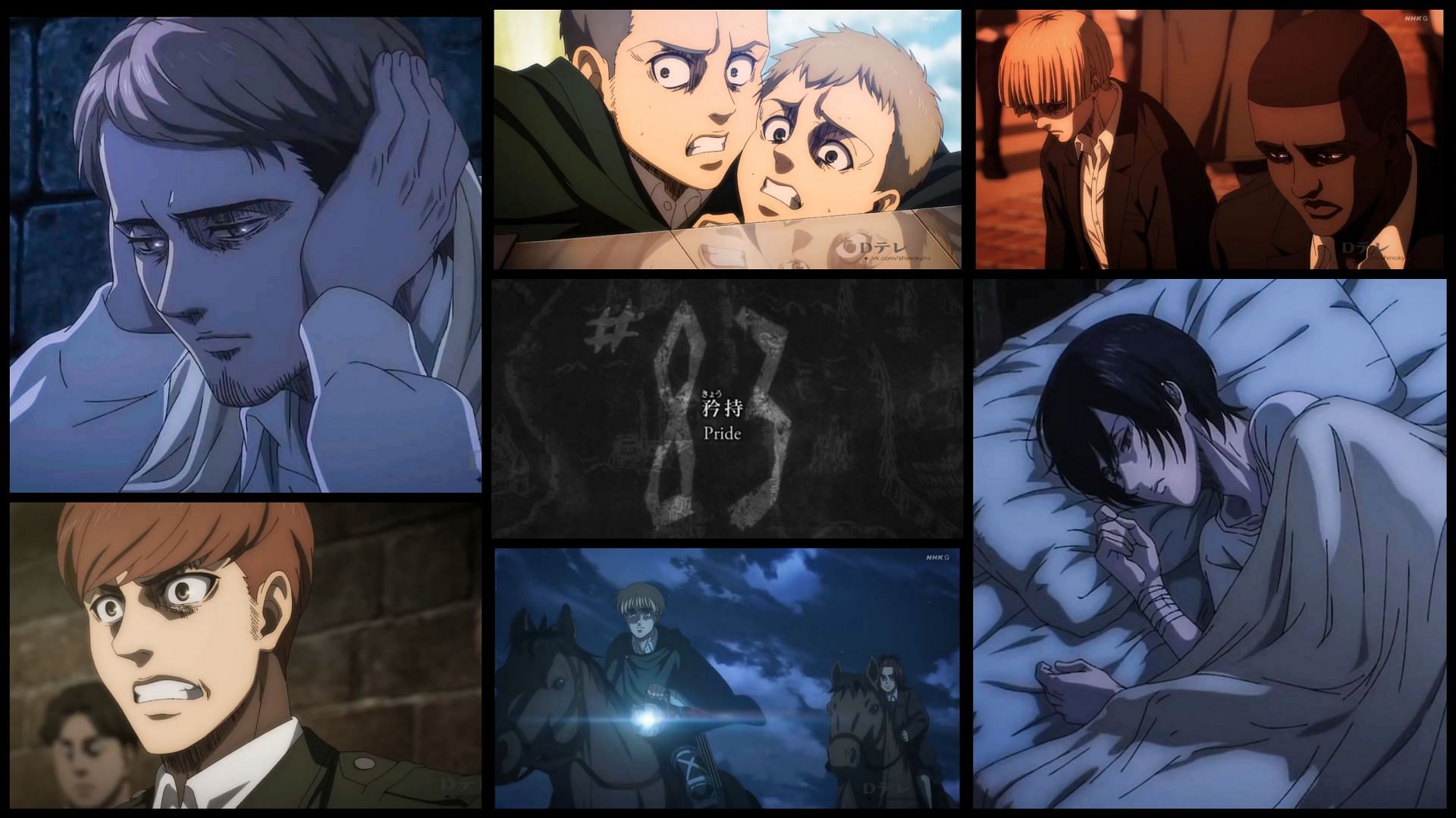 Attack on Titan final season part 2 episode 8 reunites Gabi and Falco while  the Levi squad launches a counterattack