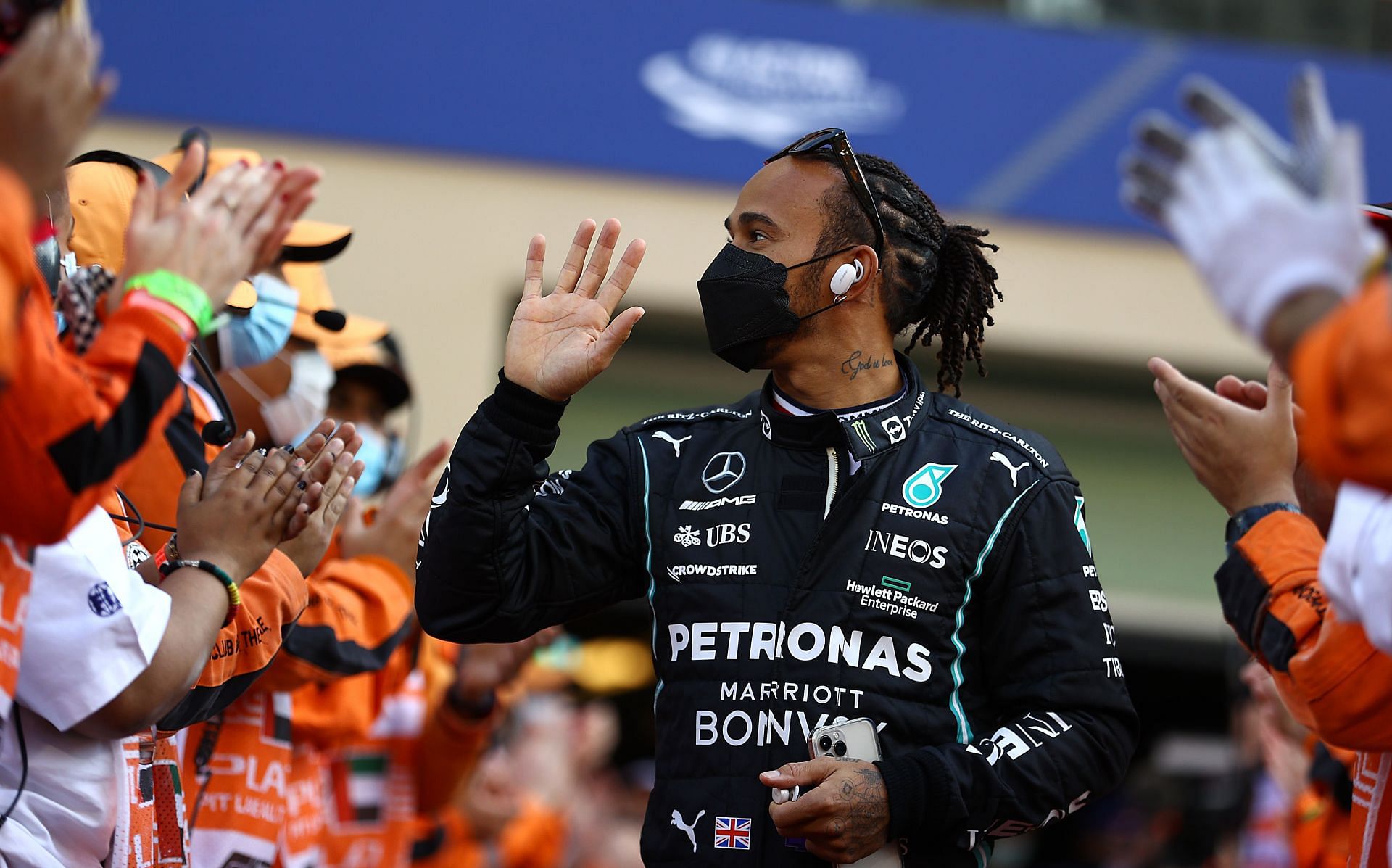 F1 Grand Prix of Abu Dhabi - Lewis Hamilton takes to the Yas Marina circuit