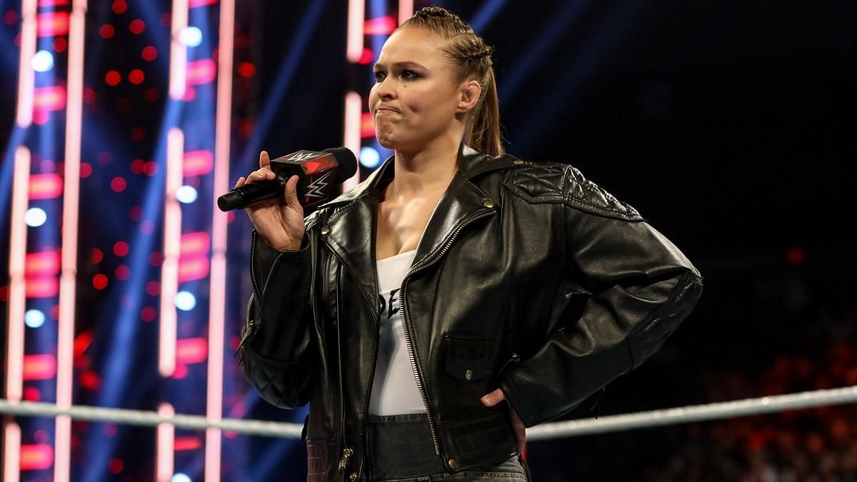 Ronda Rousey trained with Ember Moon before her return