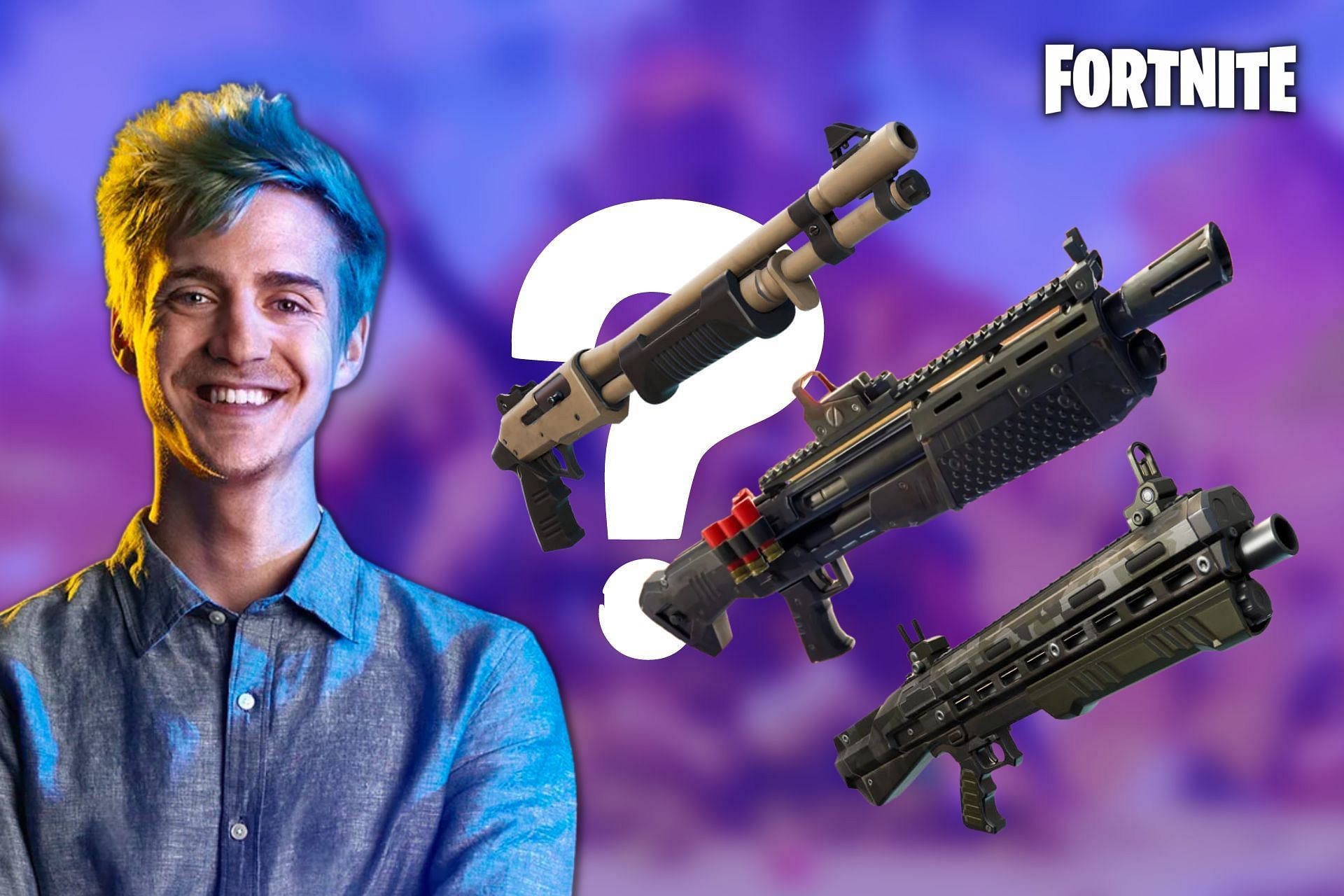 Ninja opens up on the best shotgun in Fortnite Chapter 3 (Image via Sportskeeda)