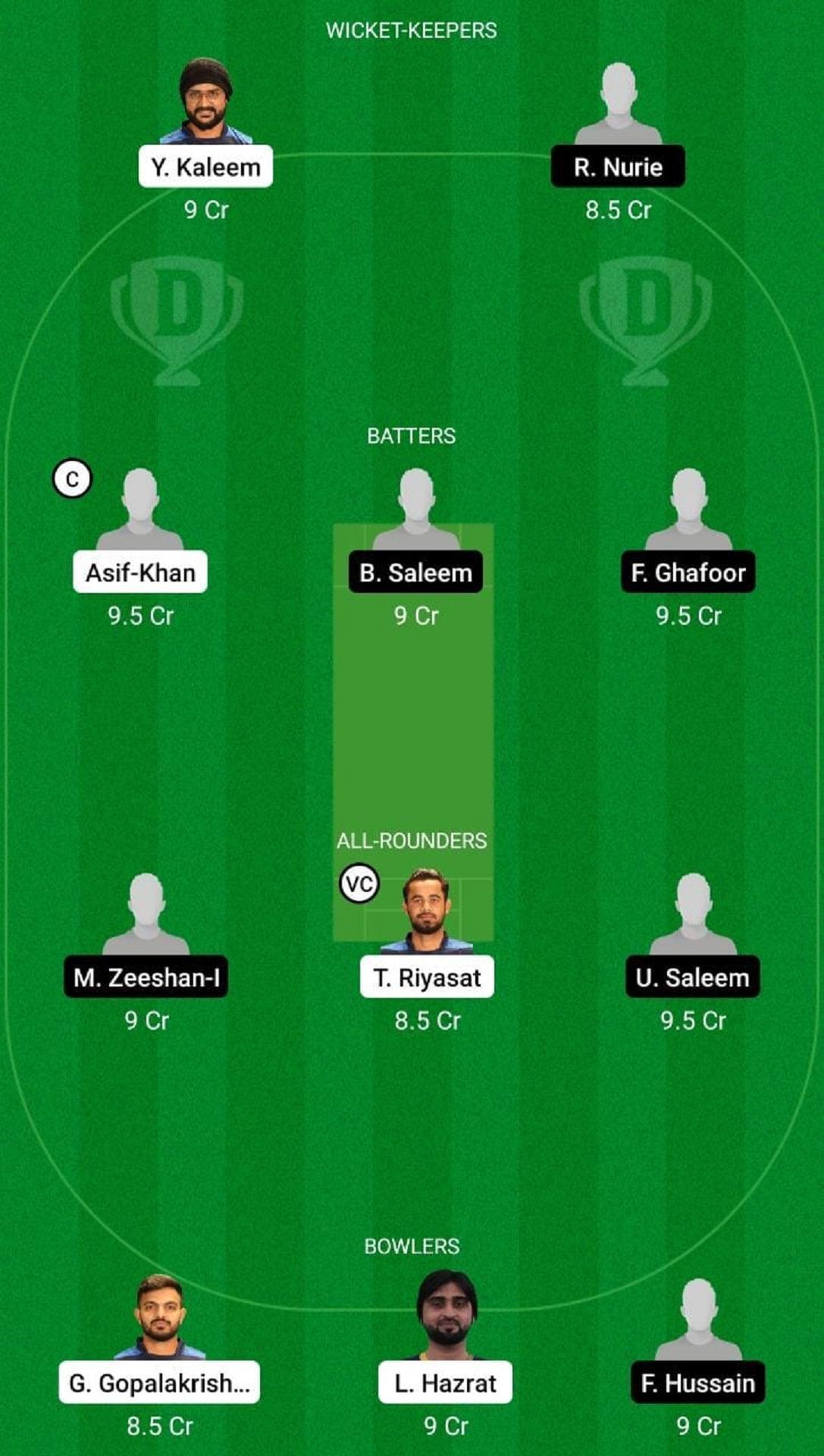 IGM vs ACC Dream11 Fantasy Suggestion #1