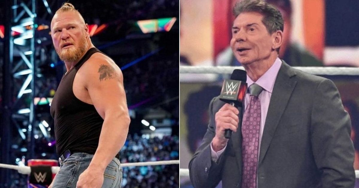 Vince McMahon was not pleased at seeing a young Lesnar leave
