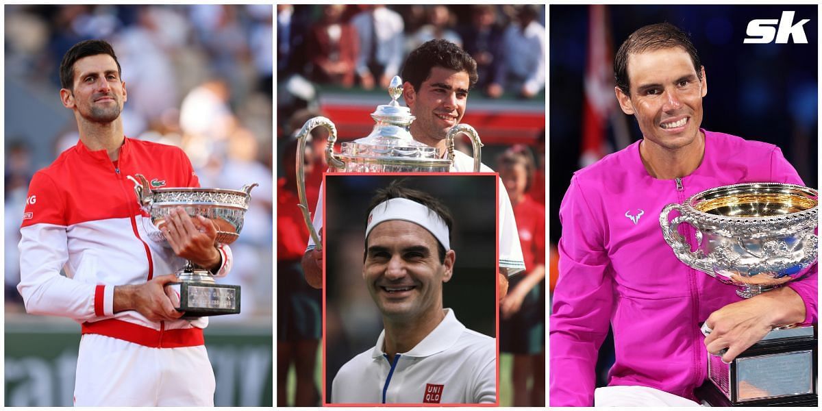 Federer recently gave his thoughts on having shared the court with Nadal, Djokovic and Sampras
