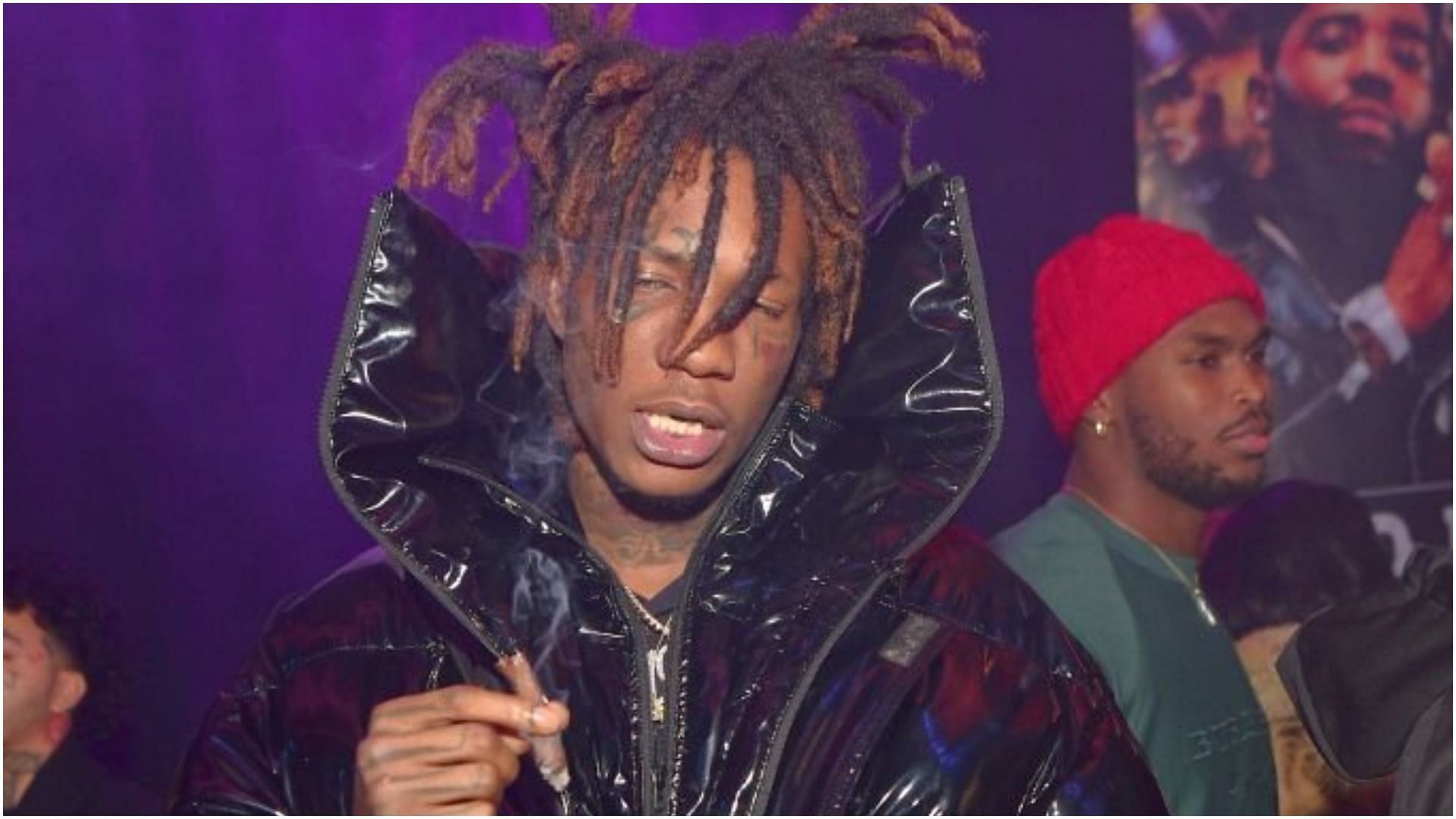 Lil Wop attends Trap Du Soleil celebrating YFN Lucci on February 13, 2018, in Atlanta, Georgia (Image via Prince Williams/Getty Images)