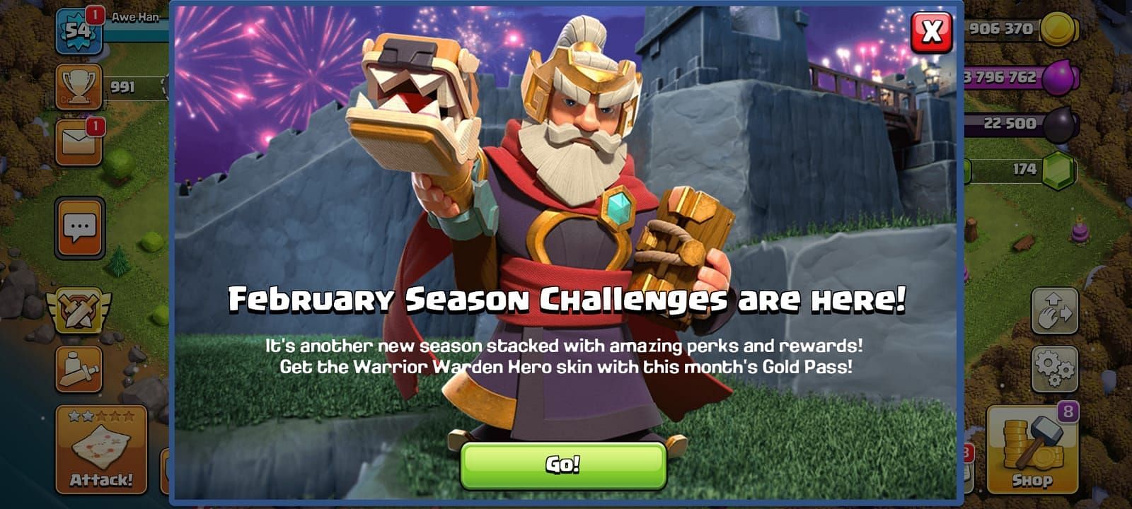 Clash of Clans February 2022 perks revealed