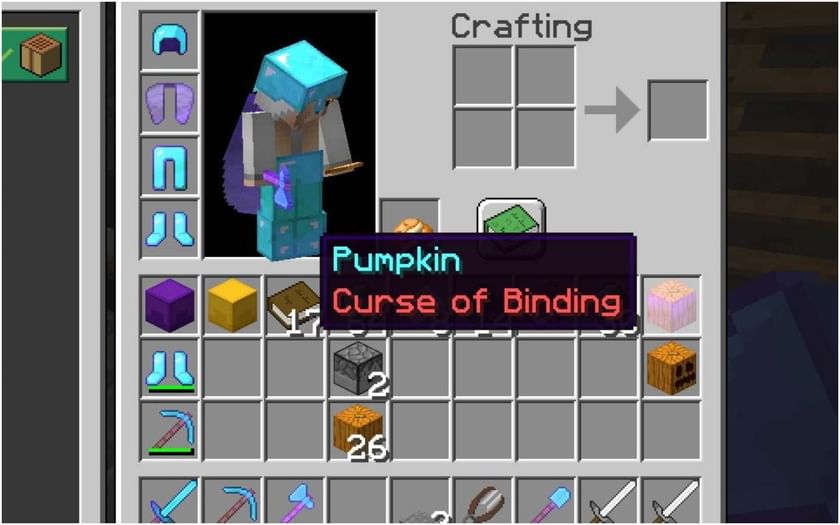 Minecraft Redditor makes a Curse of Binding Animation