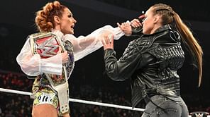 Becky Lynch responds to initial claims of Ronda Rousey picking her for WrestleMania
