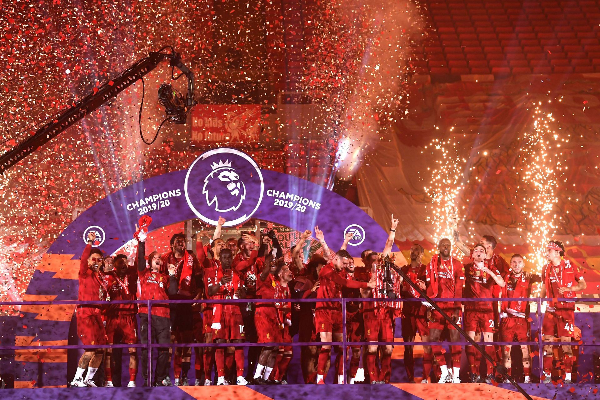 रेड्स ने 2019-20 प्रीमियर लीग का खिताब जीता