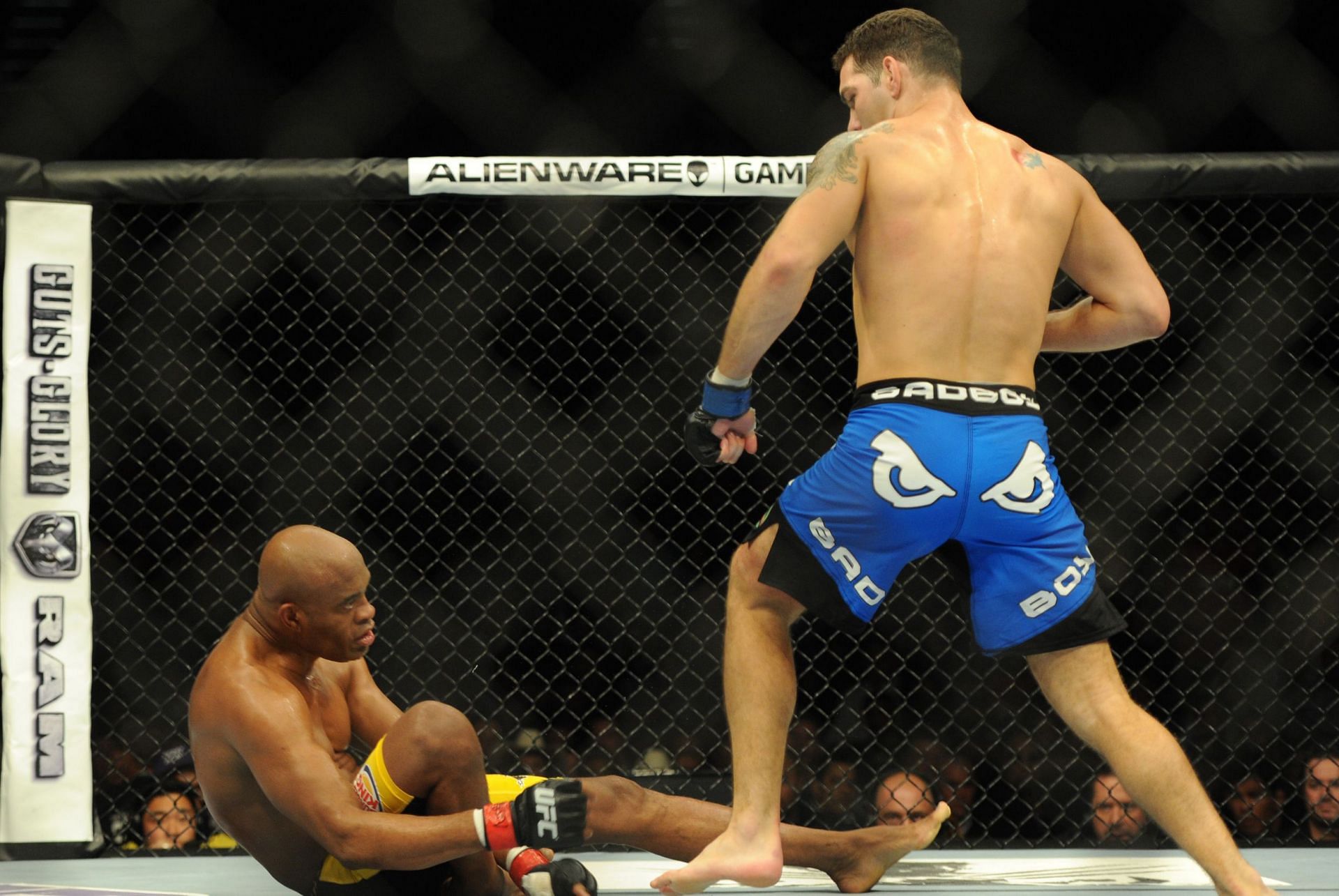 Chris Weidman famously turned the tables on Anderson Silva in 2013 - and left the renowned knockout artist out cold