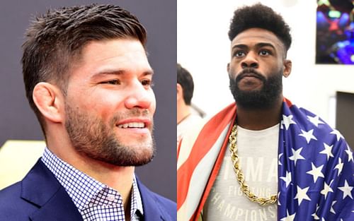 Josh Thomson (left); Aljamain Sterling (right)