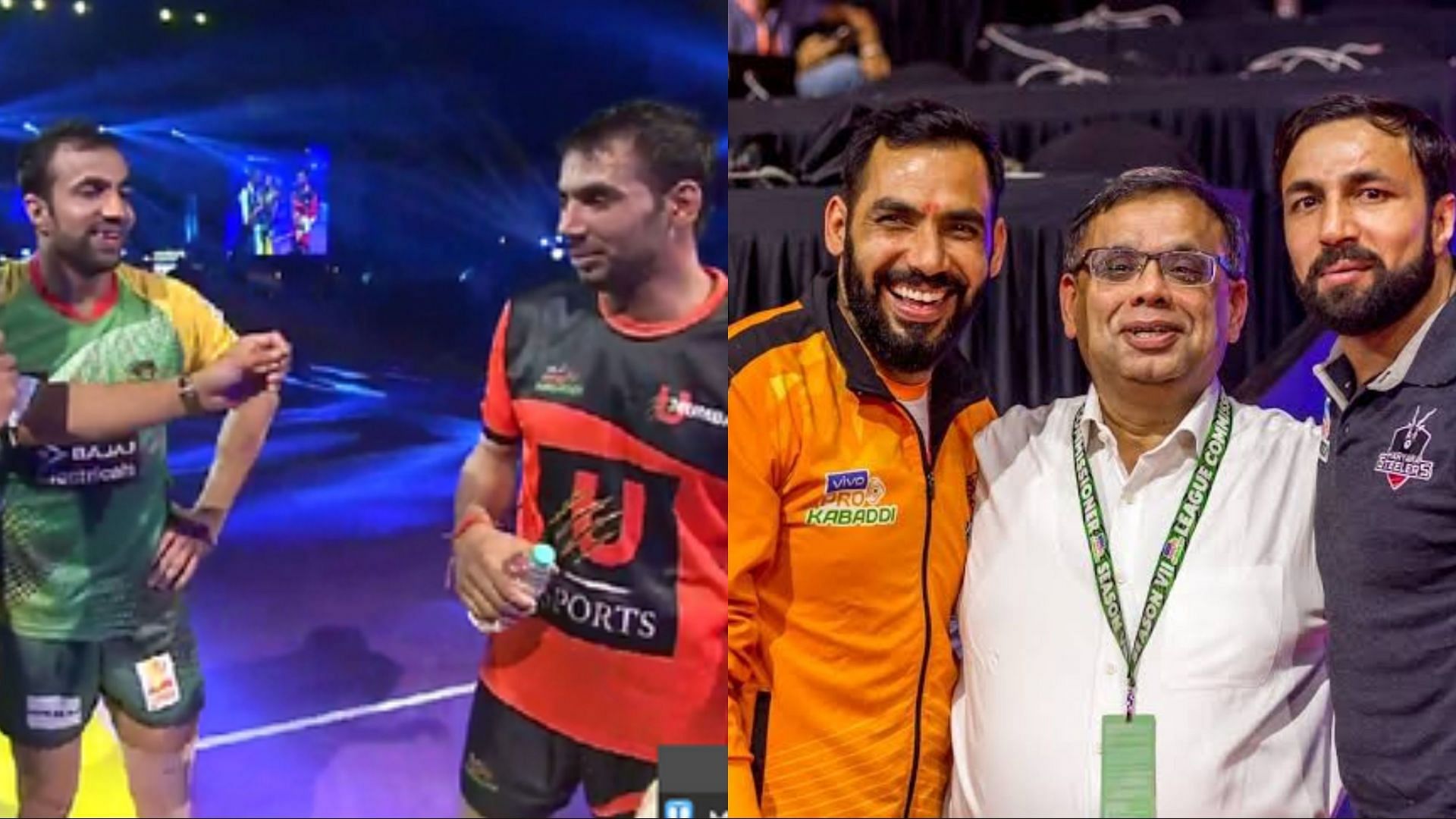 Anup Kumar and Rakesh Kumar were captains PKL 1 and are coaches in PKL 8