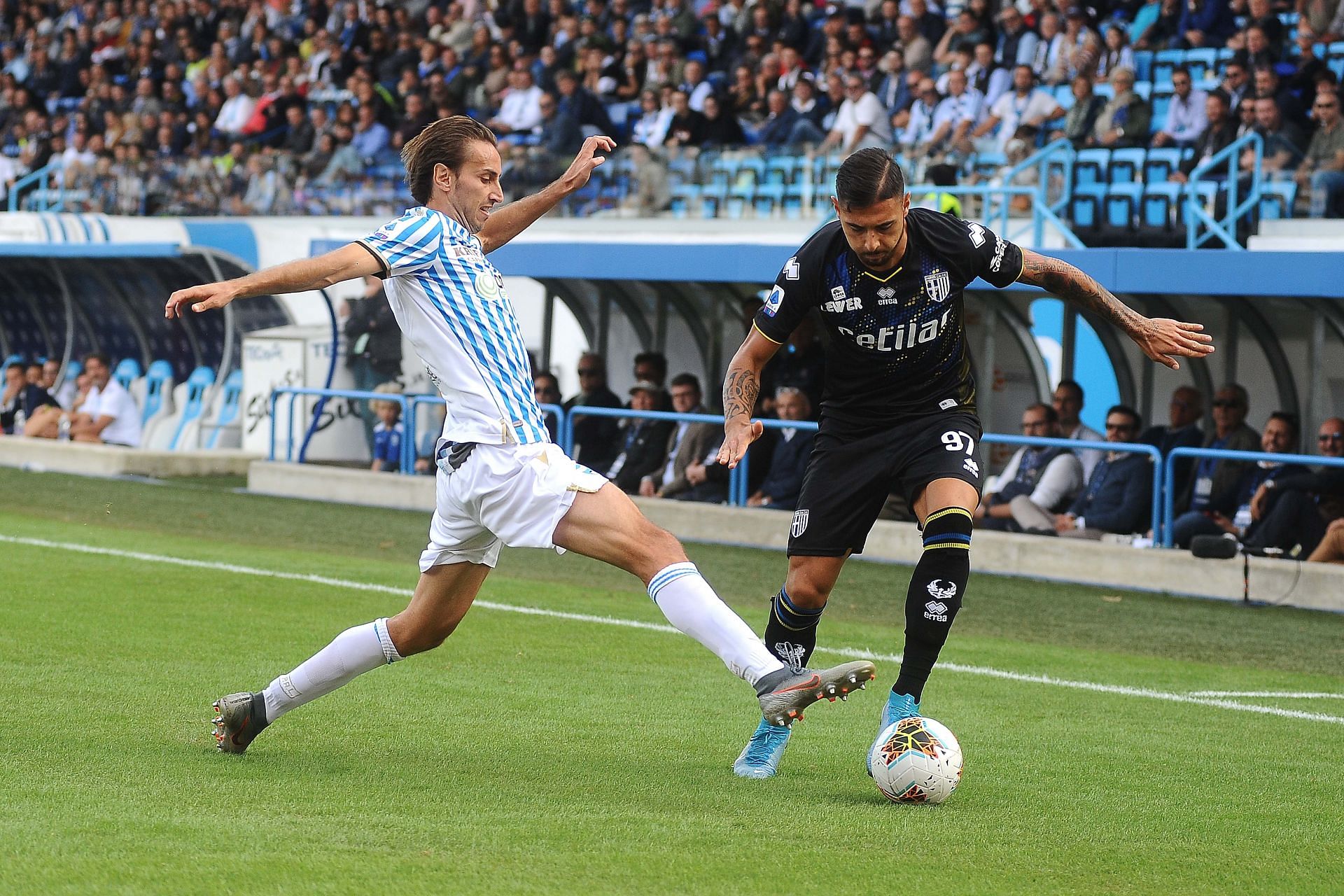 SPAL and Parma shared the spoils in the reverse fixture