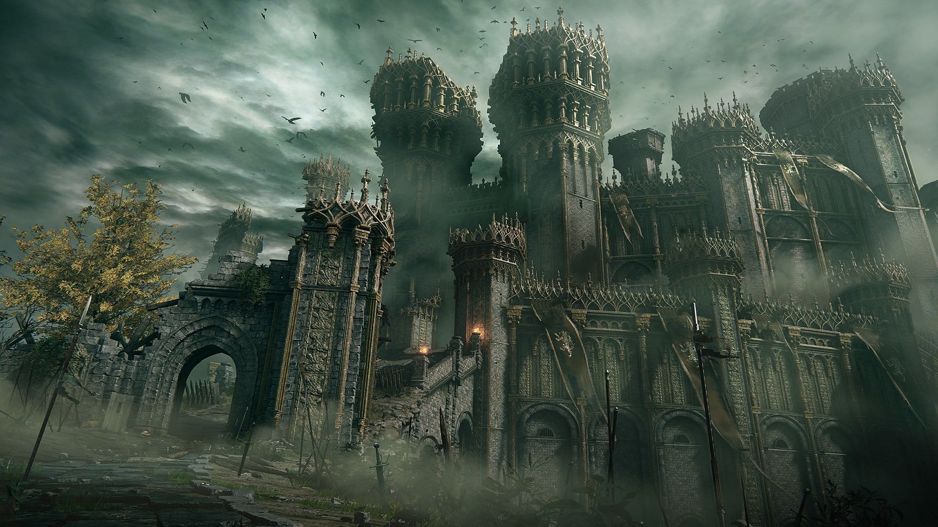 The Lands Between is where Elden Ring takes place (Image via FromSoftware Inc.)