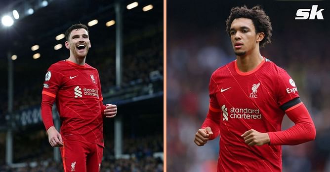 “He’ll take it off me!” – Andy Robertson admits Liverpool teammate Trent Alexander-Arnold can eclipse him in chase for record held by Everton legend