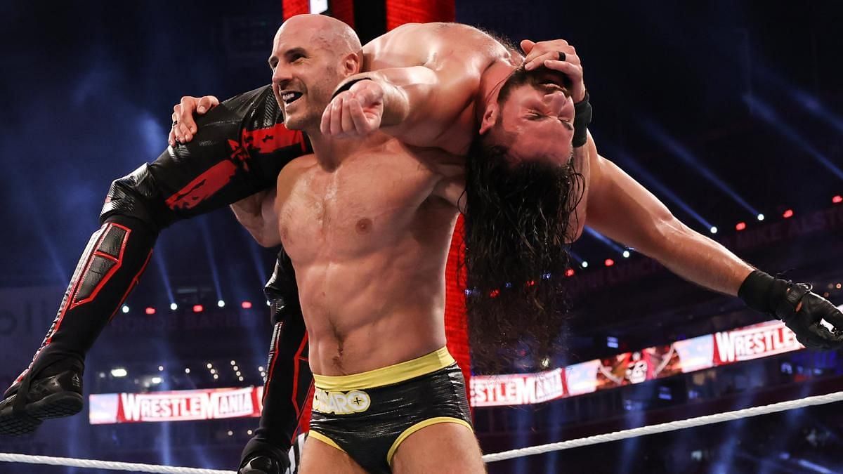 The Swiss Superman battled Seth Rollins at the Show of Shows last year