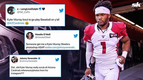 Fans react to Kyler Murray deleting Cardinals from his social media accounts