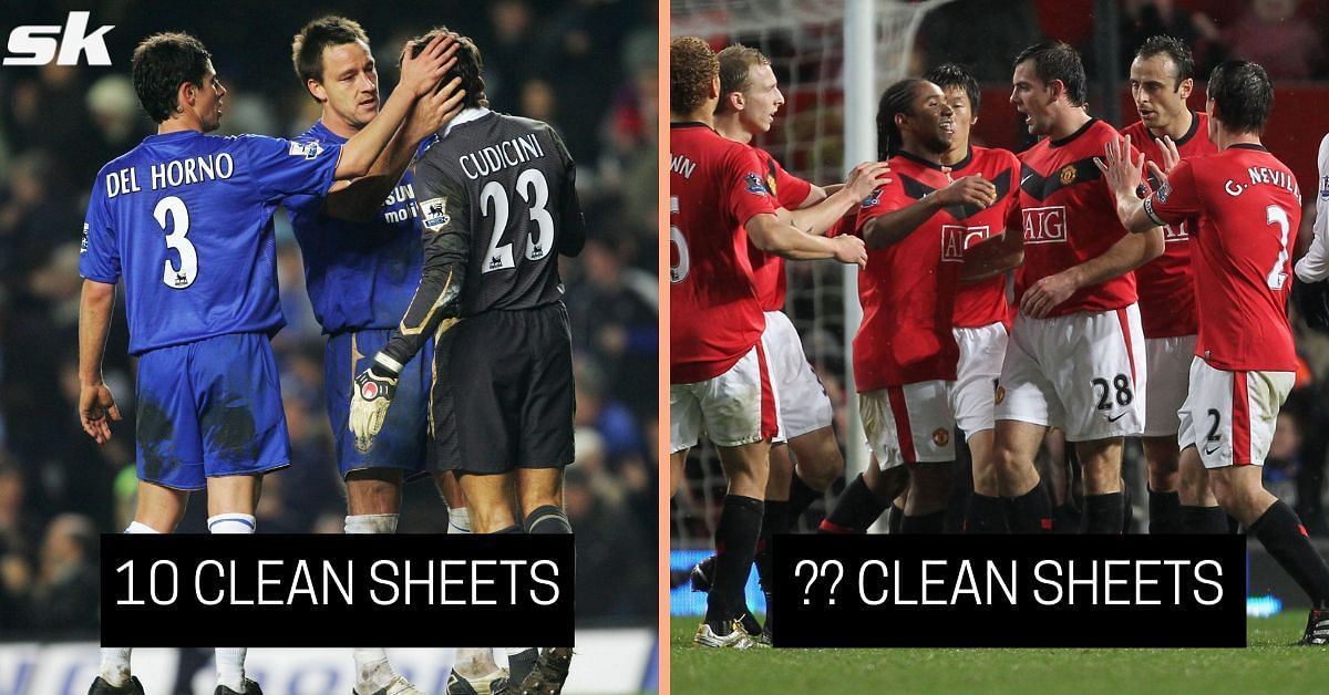 5 Premier League clubs with the most consecutive clean sheets