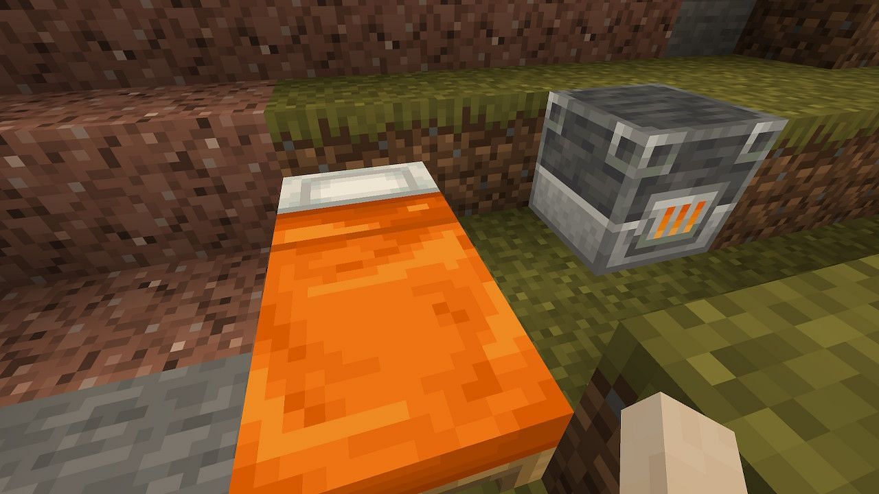 Enter captionSleeping may seem like it will speed up the smelting process, but it unfortunately does not. Image via Mojang.