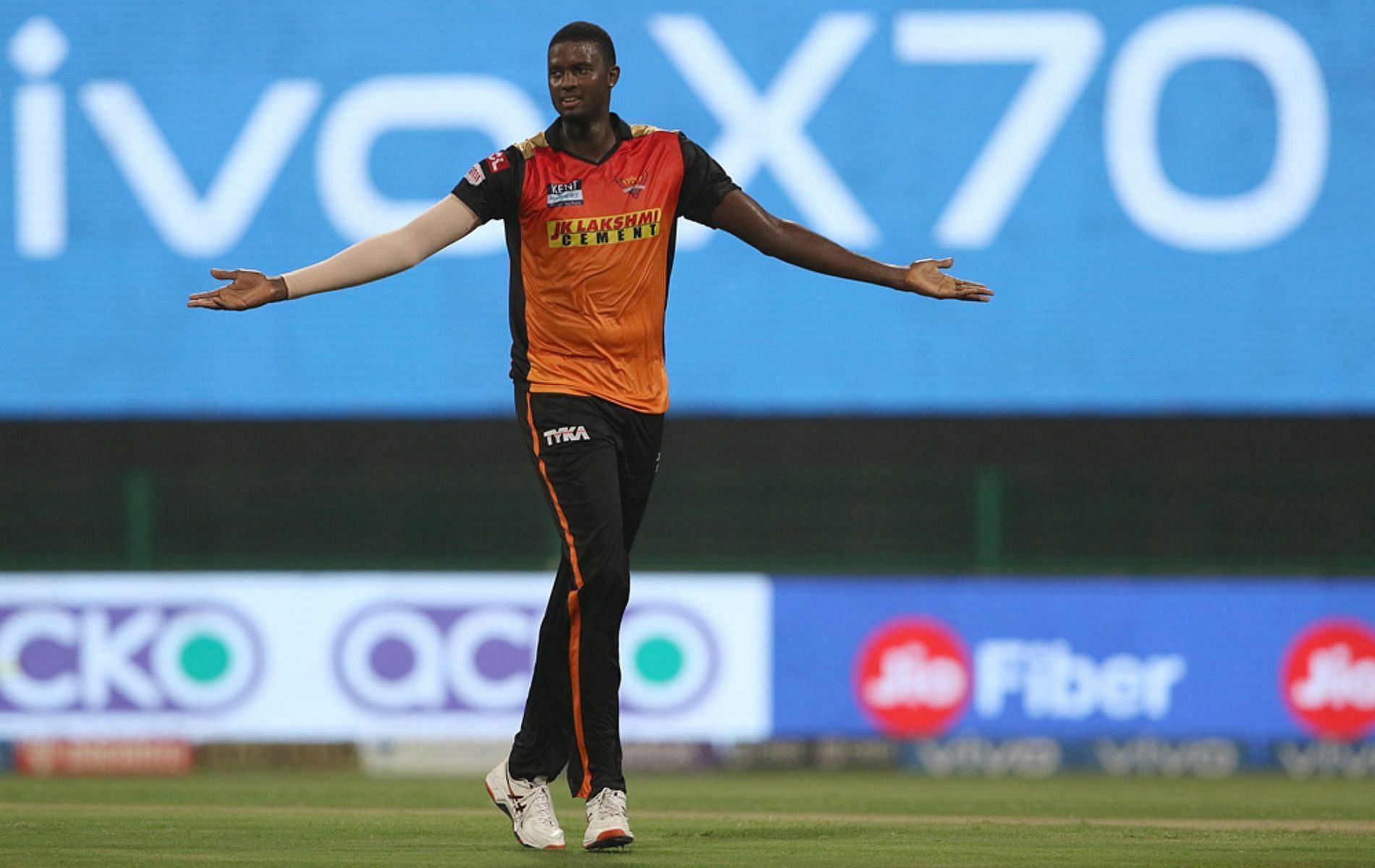 The former West Indies captain playing for SRH. Pic: IPLT20.COM