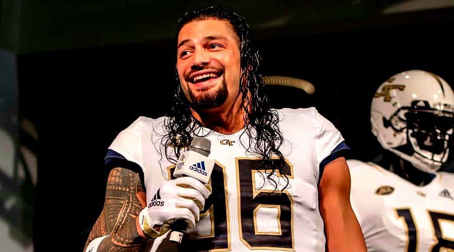 Roman Reigns was a star football player at Georgia Tech before signing with WWE.