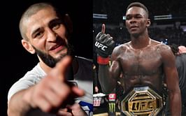 "He's not even in my weight class" - Israel Adesanya says he isn't concerned about Khamzat Chimaev