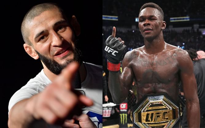 "He's not even in my weight class" - Israel Adesanya says he isn't concerned about Khamzat Chimaev