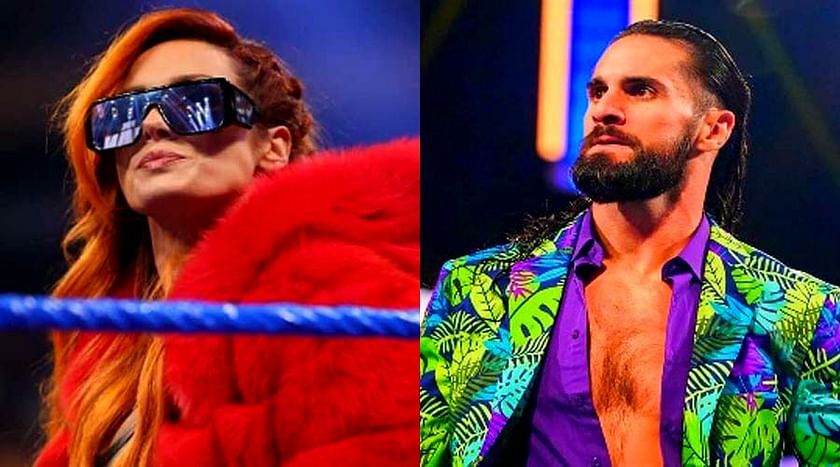 Seth Rollins and Becky Lynch: The couple adds fashionable flavor