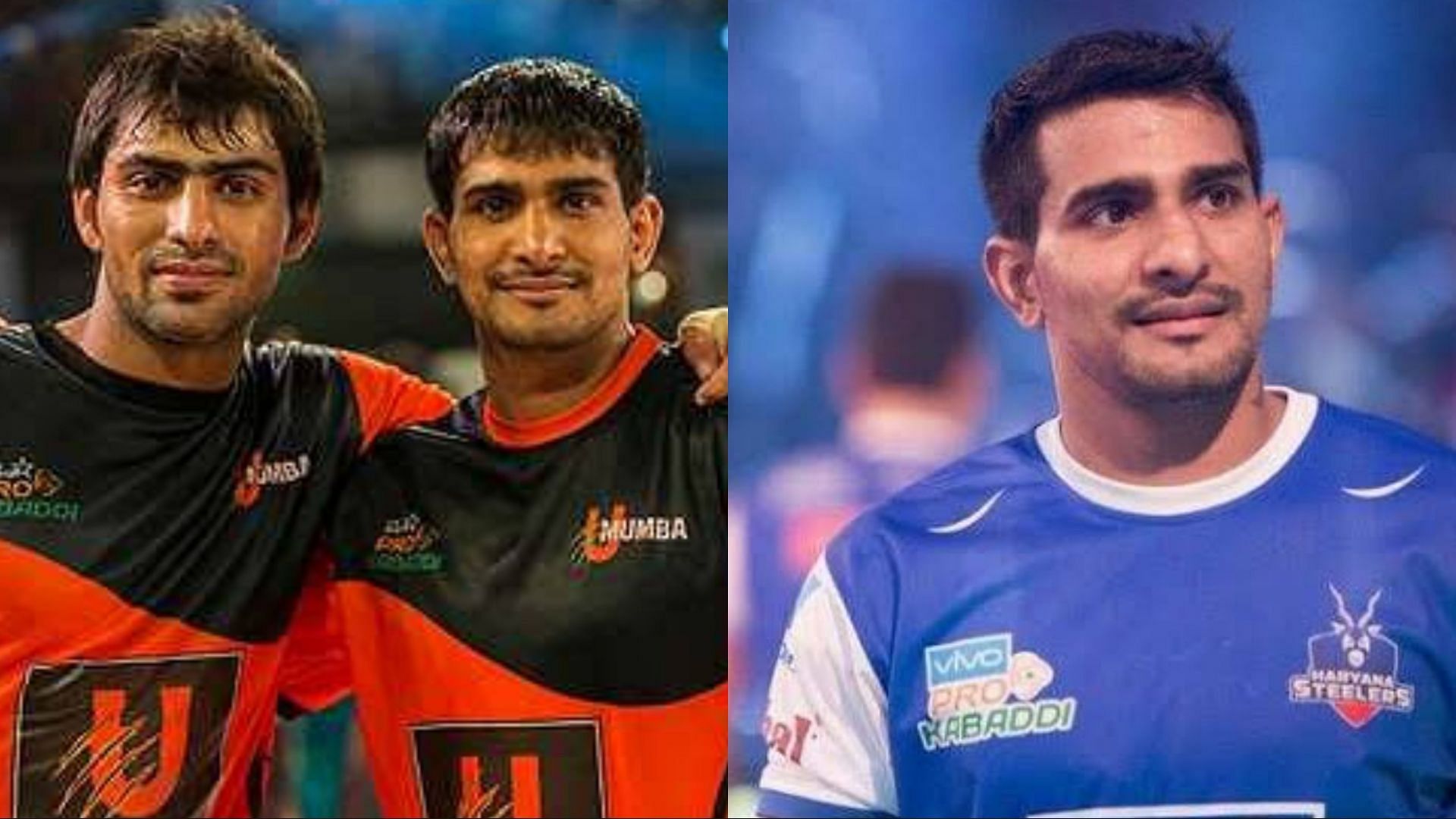 Surender Nada played for U Mumba in PKL Season 1 and is playing for Haryana Steelers this year