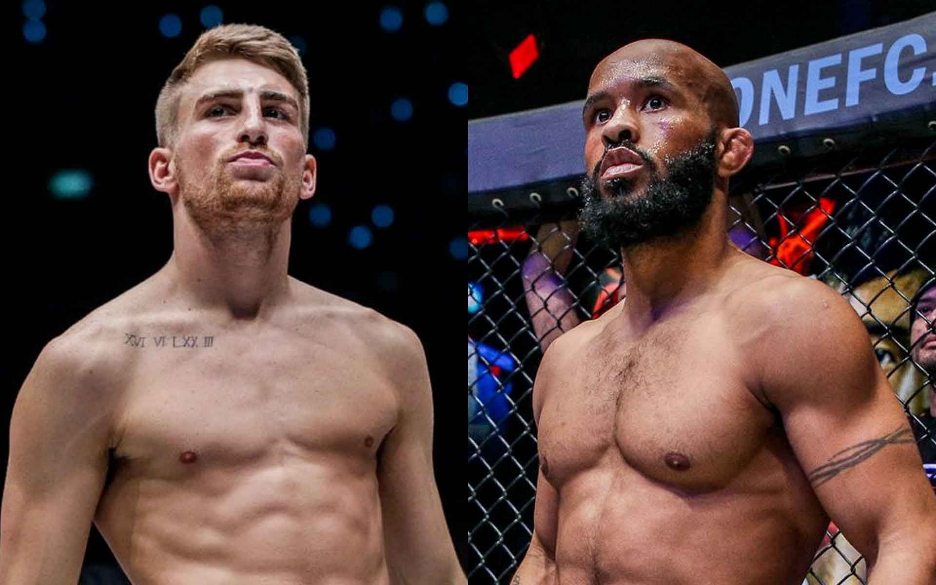 Jonathan Haggerty (left), Demetrious Johnson (right) [Photo: ONE Championship]