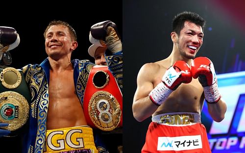 Gennady Golovkin (left) and Ryota Murata (right)