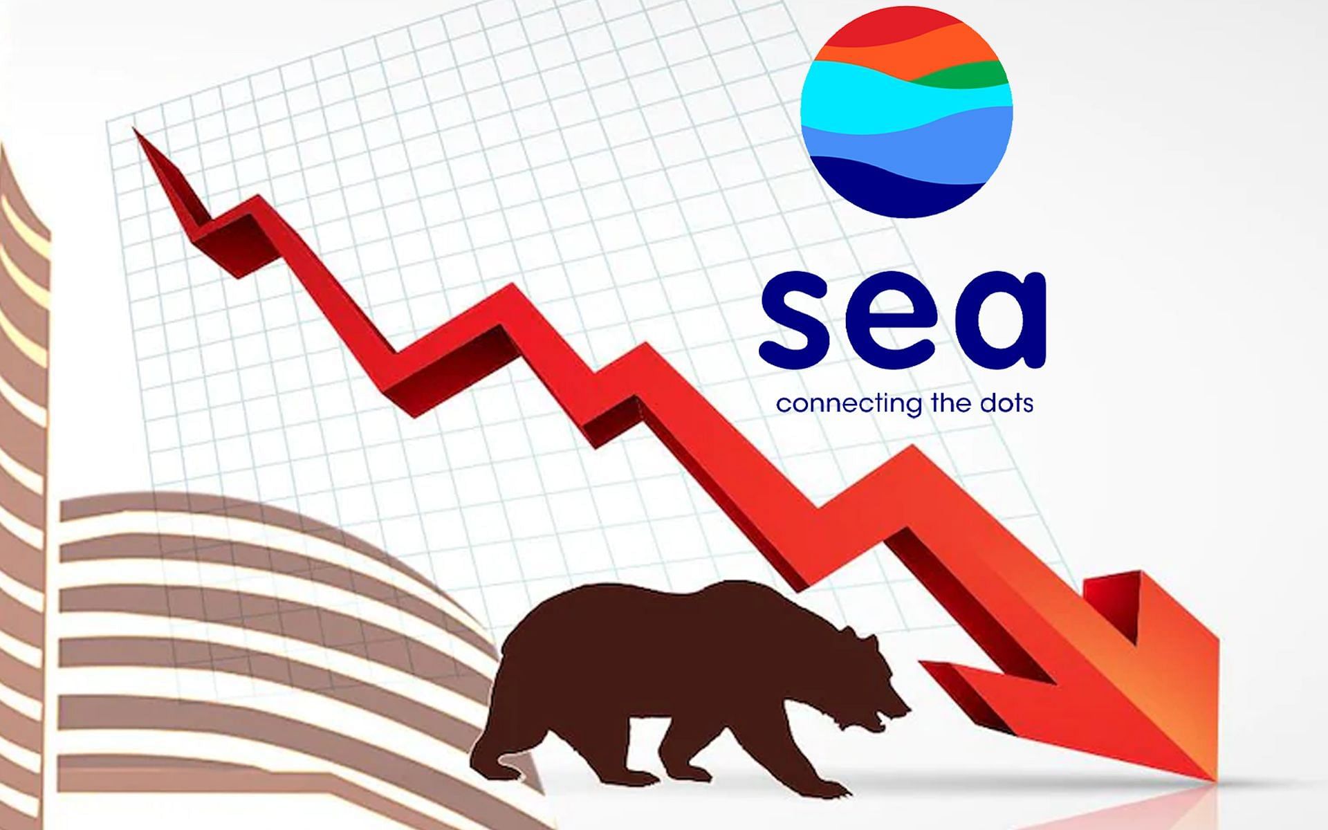Reportedly, Sea Limited&#039;s share prices plunged by an enormous 18.56% after the ban on the game (Image via Sportskeeda)
