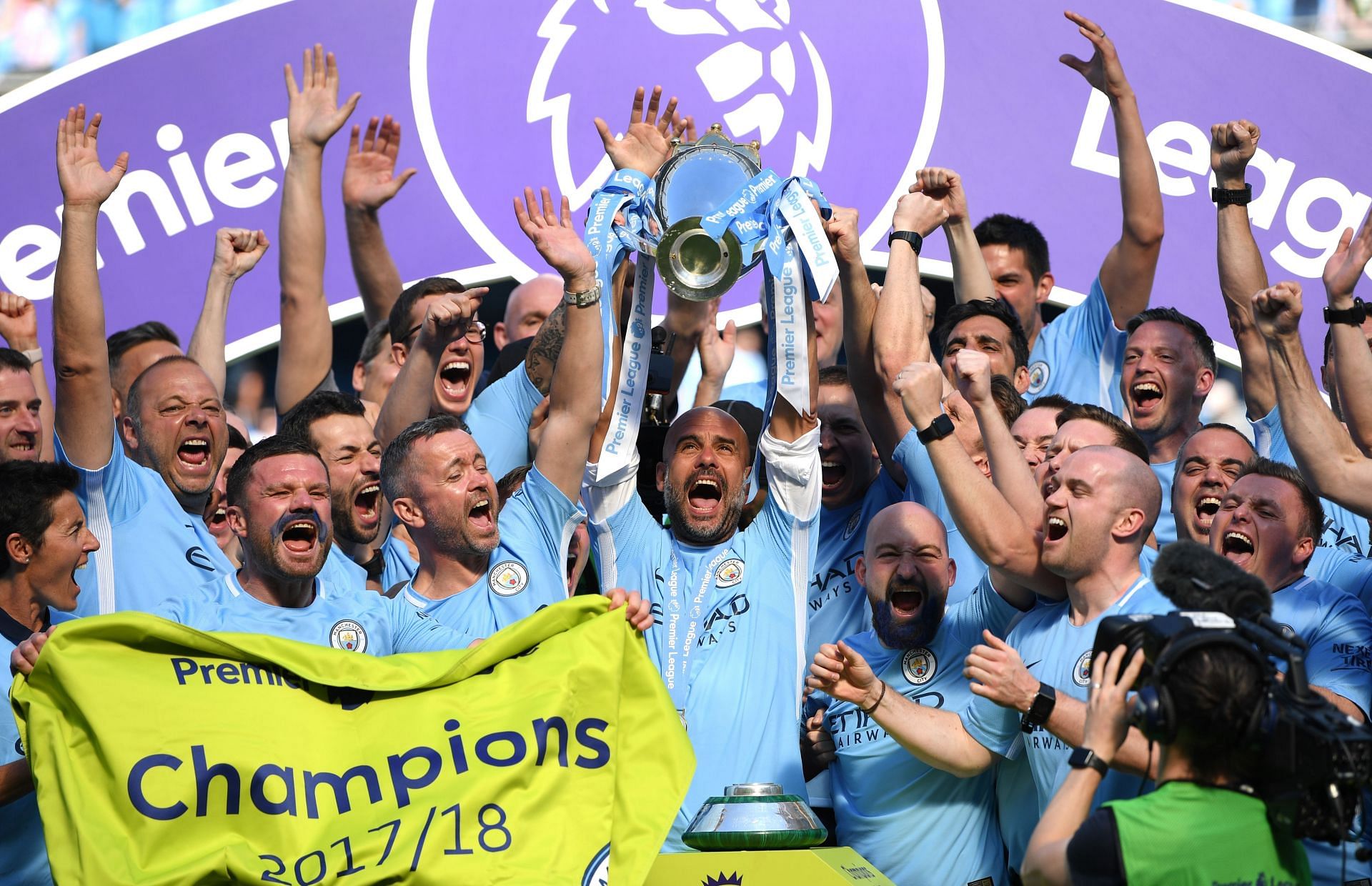 Manchester City&#039;s &quot;Centurions&quot; of the 2017-18 season