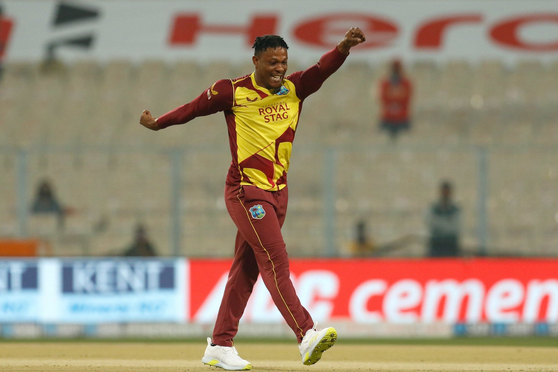 Sheldon Cottrell has found swing with the new ball