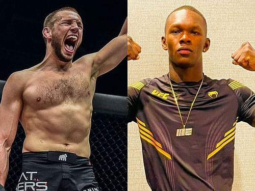 Reinier De Ridder (left) and Israel Adesanya (right). [Photo: ONE Championship]