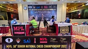 Senior National Chess Championship: Arjun Erigaisi and Gukesh share lead with 5.5 points