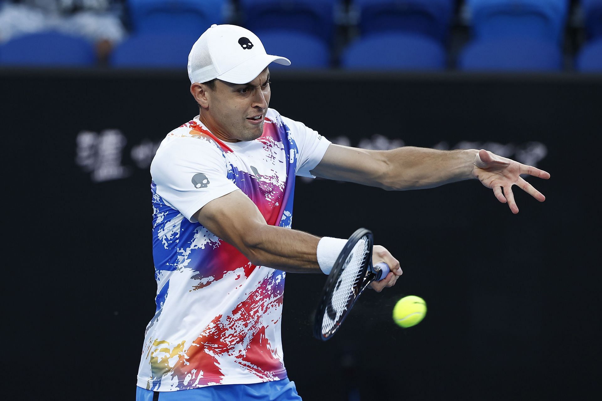 Aslan Karatsev at the Australian Open 2021