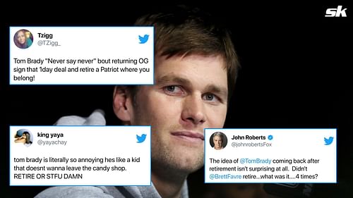 Fans speculate about Tom Brady returning to the NFL