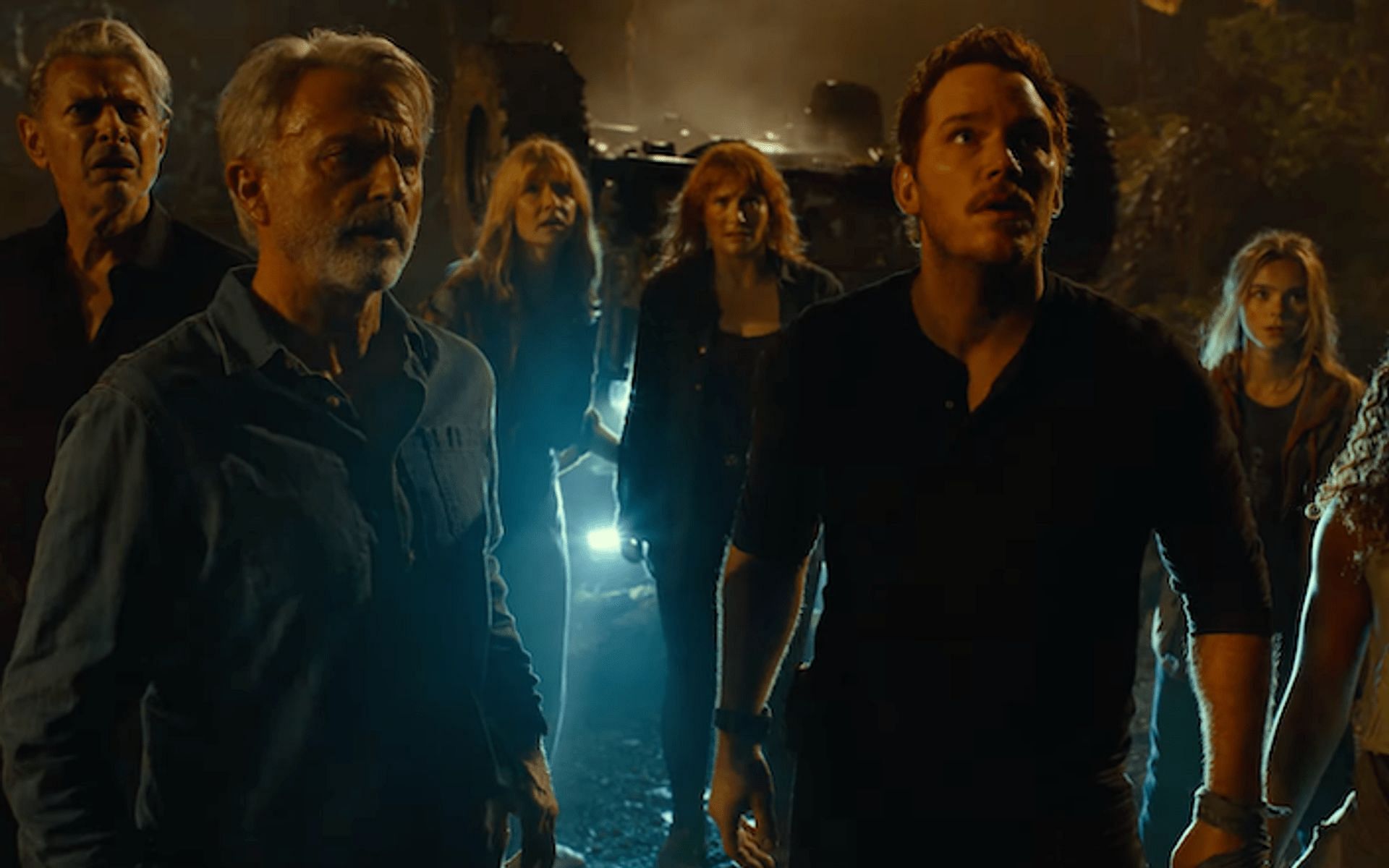 Still from Jurassic World: Dominion&#039;s trailer (Image via YouTube)