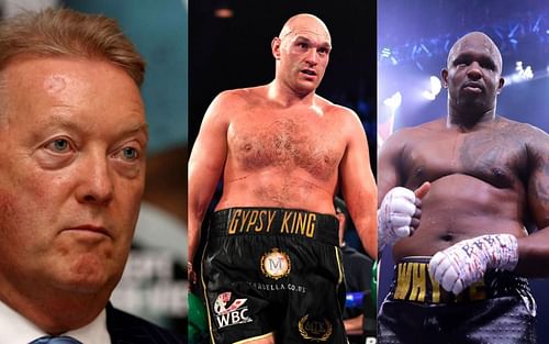 Frank Warren, Tyson Fury, and Dillian Whyte