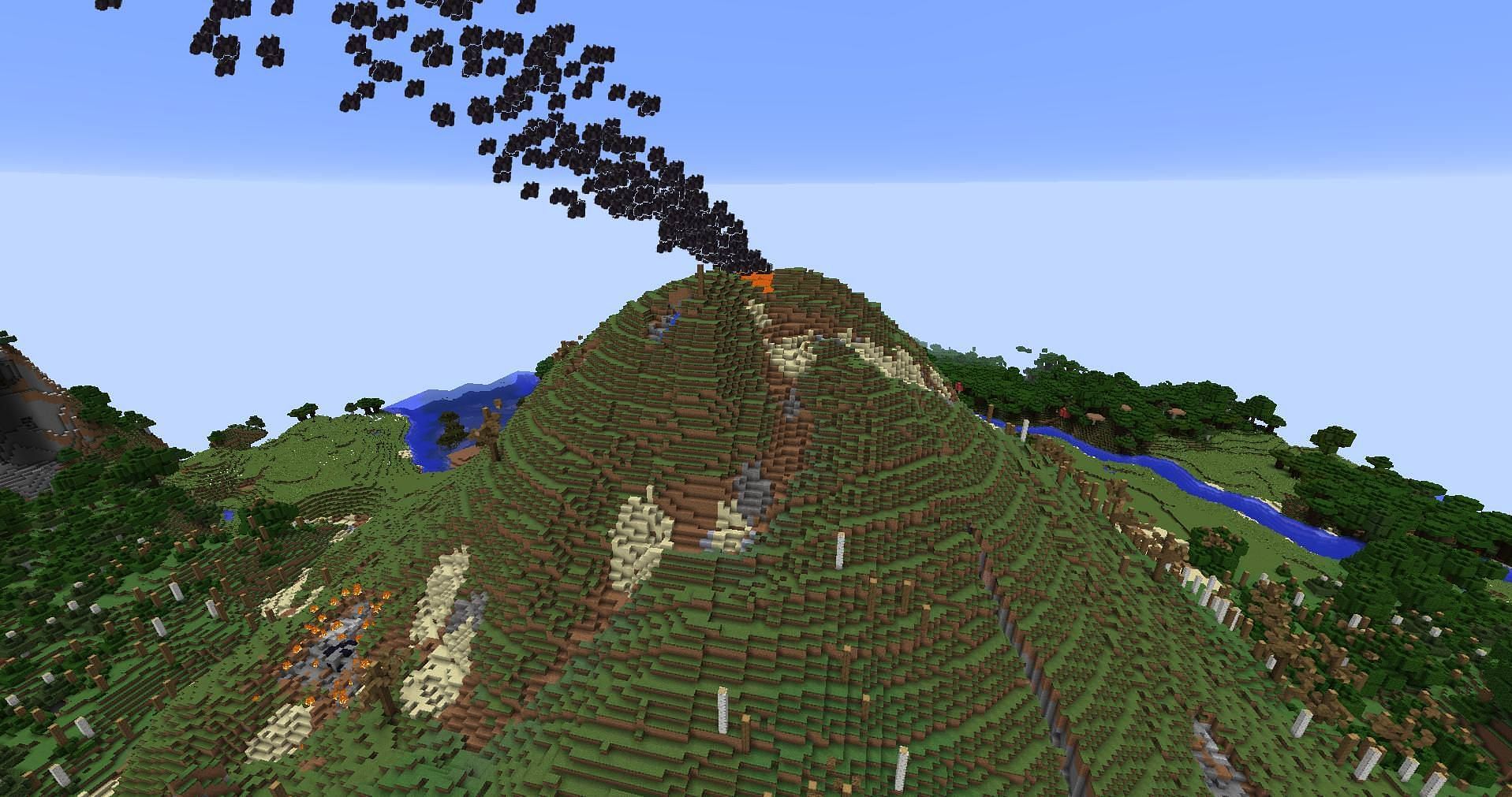 The General Disasters mod adds some natural disasters to Minecraft (Image via CurseForge)