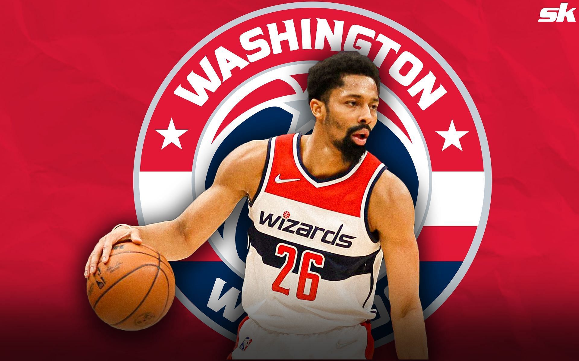 Washington Wizards guard Spencer Dinwiddie