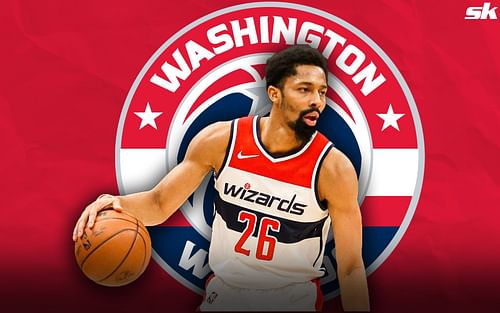 Washington Wizards guard Spencer Dinwiddie